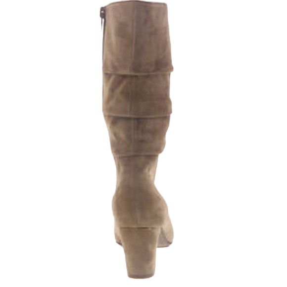 Vaneli Suede Taupe Delsie Boots 8M - Picture 3 of 5